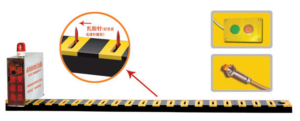 遂宁船山区V3嵌入式闯岗自动扎胎器/阻车器